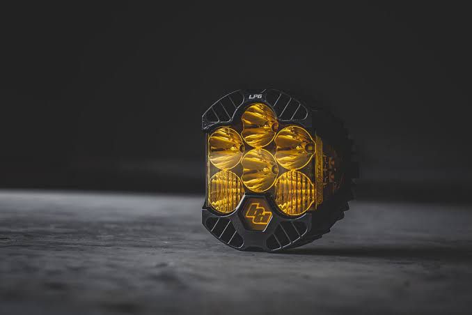Par de faros Lp6 Baja Designs ambar