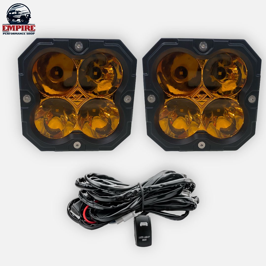 Faros led 4.5 pulgadas c tapas