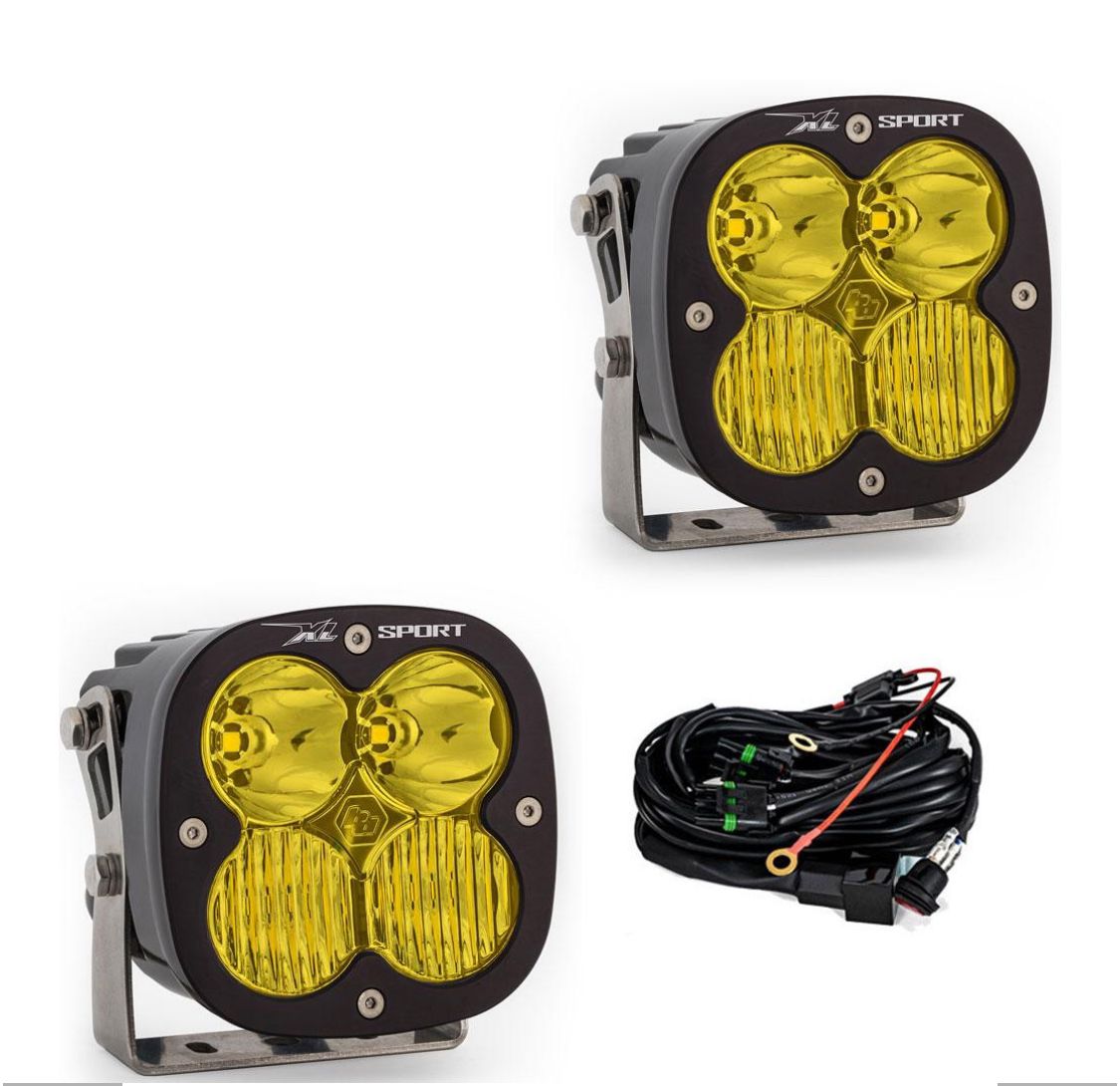 Faros led Baja Designs XL Sport ambar / blancos