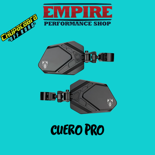 Par de espejos laterales Cuero Pro Chupacabra Black