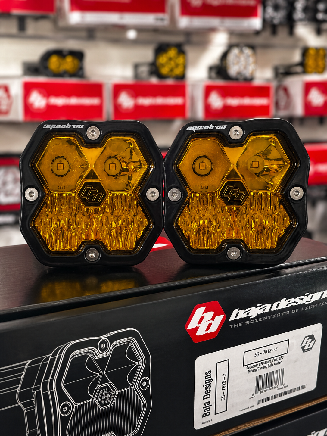 Faros led Squadron 2.0 Sport Baja Designs