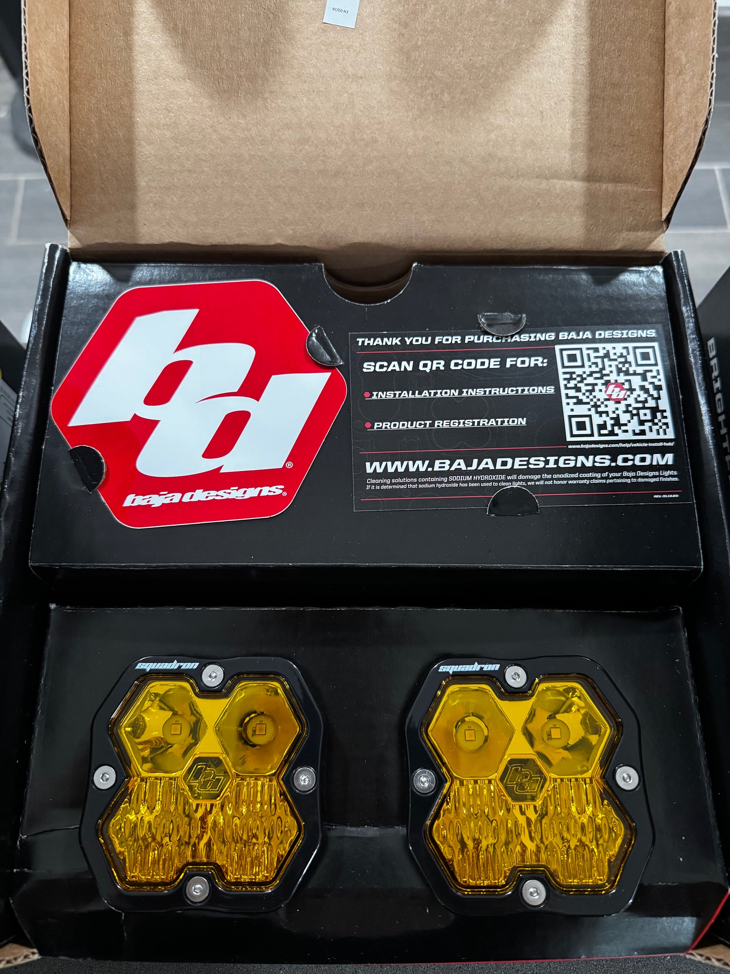 Faros led Squadron 2.0 Sport Baja Designs