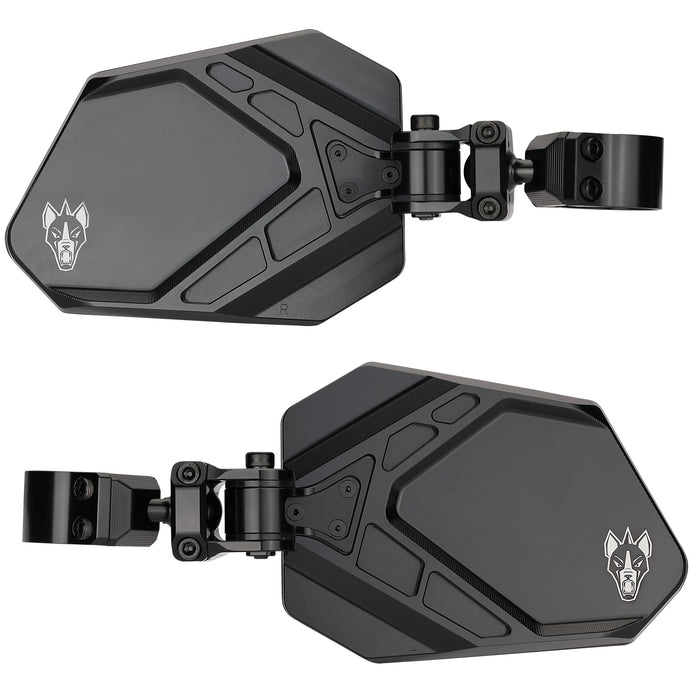 Par de espejos laterales Cuero Pro Chupacabra Black