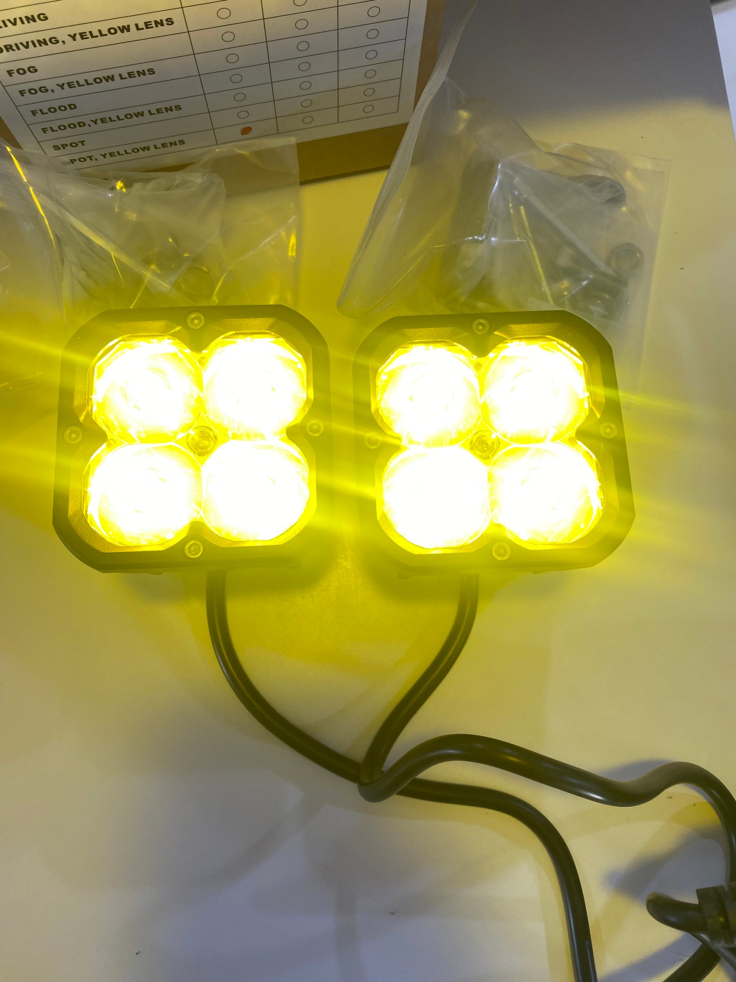 Faros led Pro race 3” pulgadas