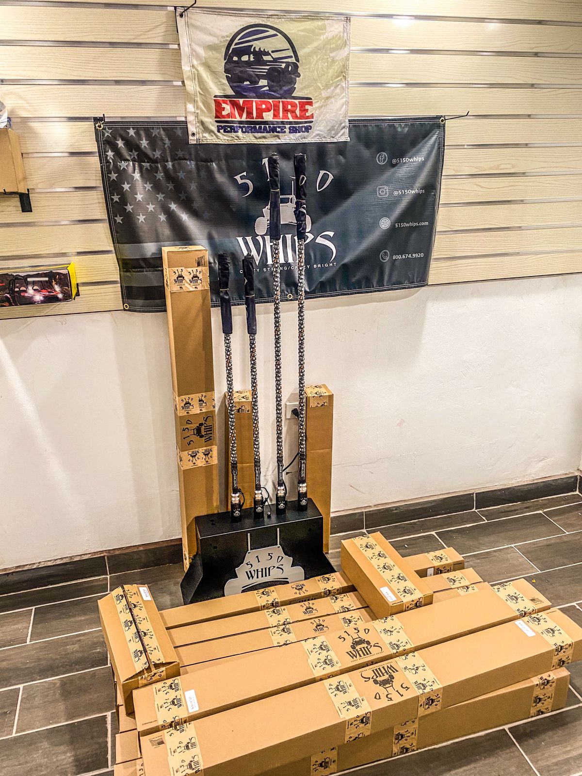 Antena led hyper color 5150 whips 4ft o 1.2 metros