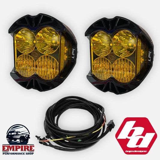 Par de faros led Lp4 Ambar
