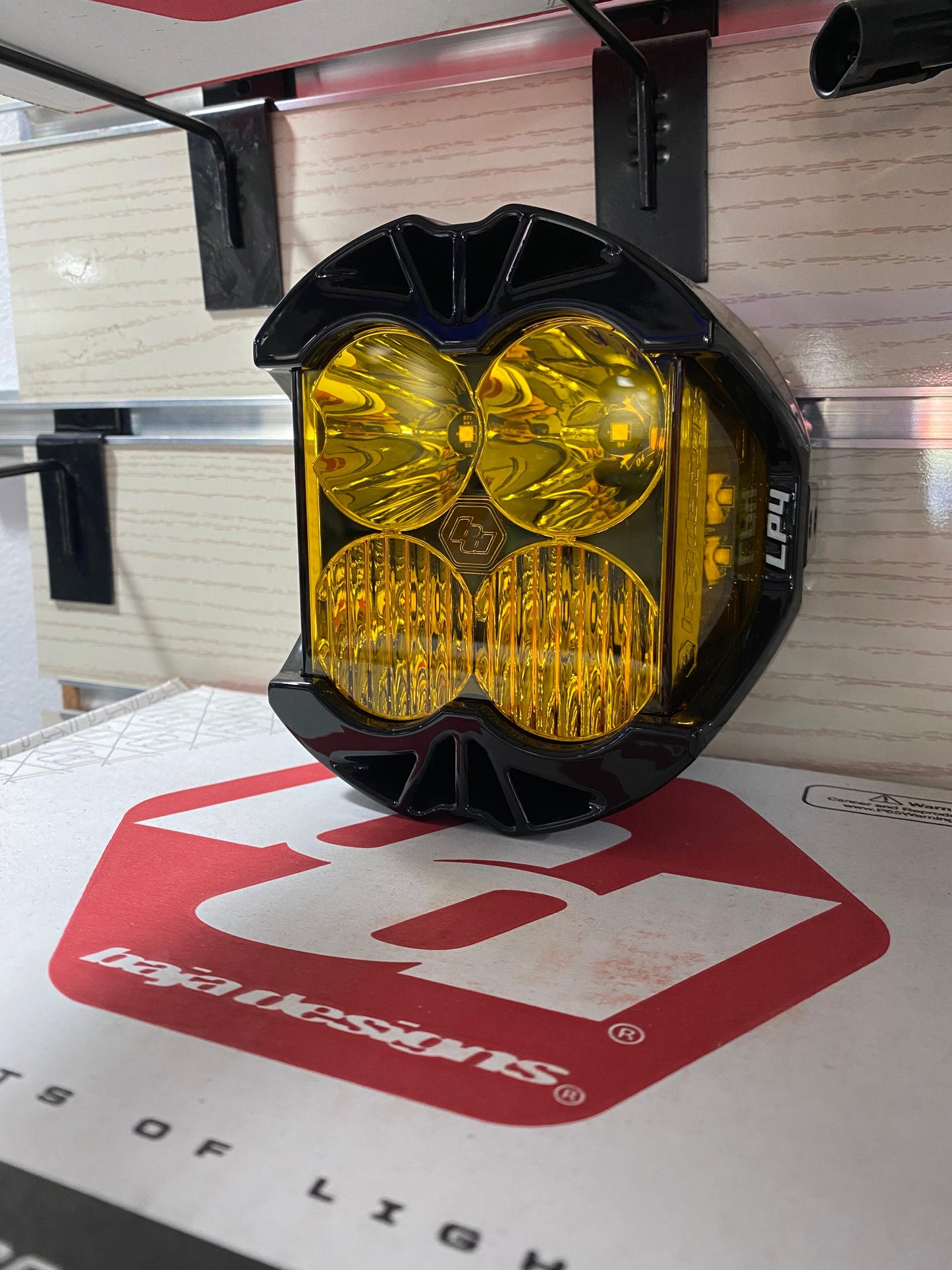 Par de faros led Lp4 Ambar