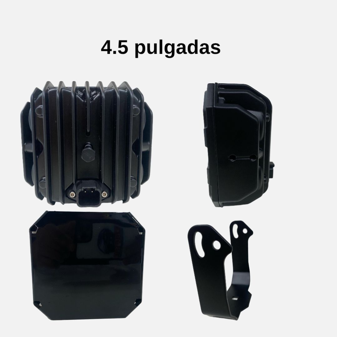 Faros led 4.5 pulgadas c tapas