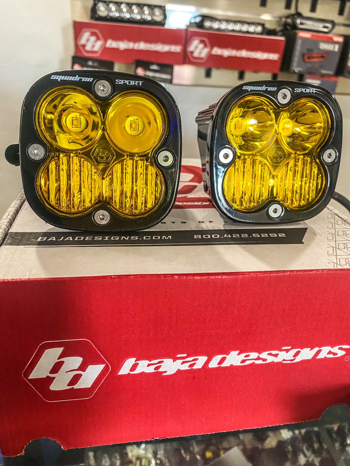 Faros Led Squadron Sport Baja Designs