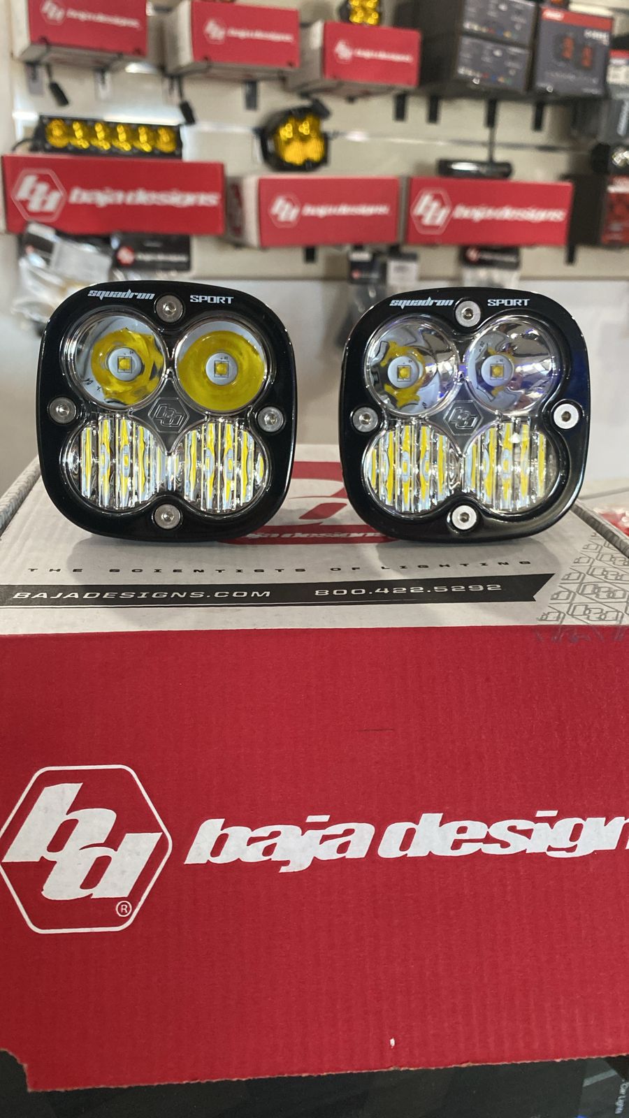Faros Led Squadron Sport Baja Designs