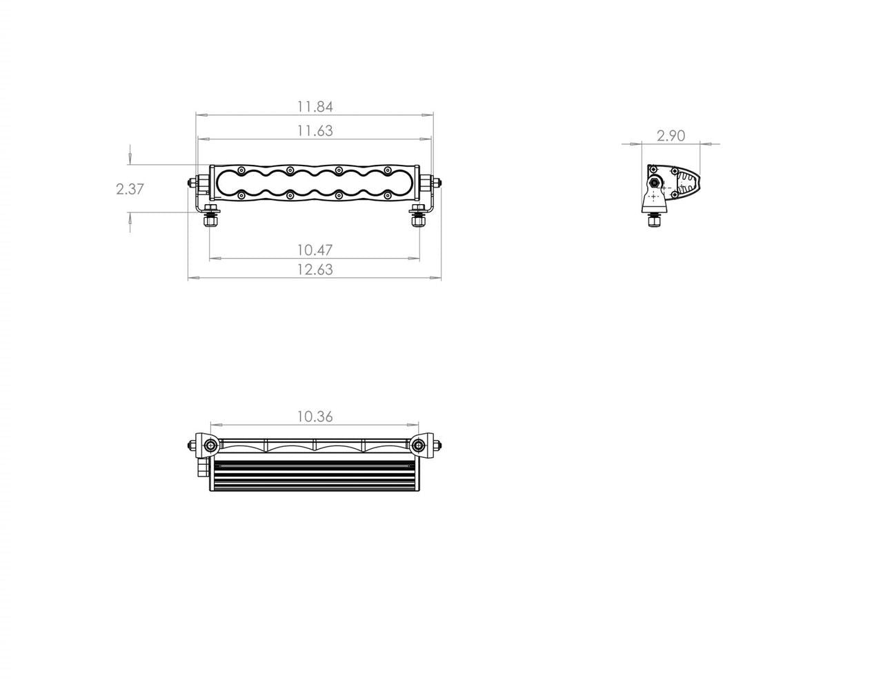 Barra led s8 Baja Designs 10"