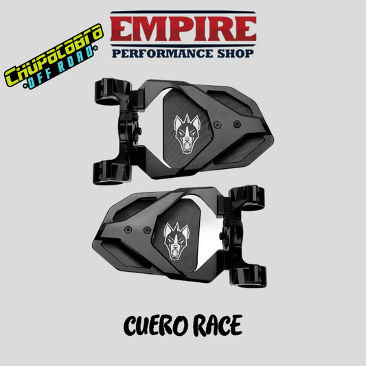 Espejos chupacabra off road Cuero Race Black